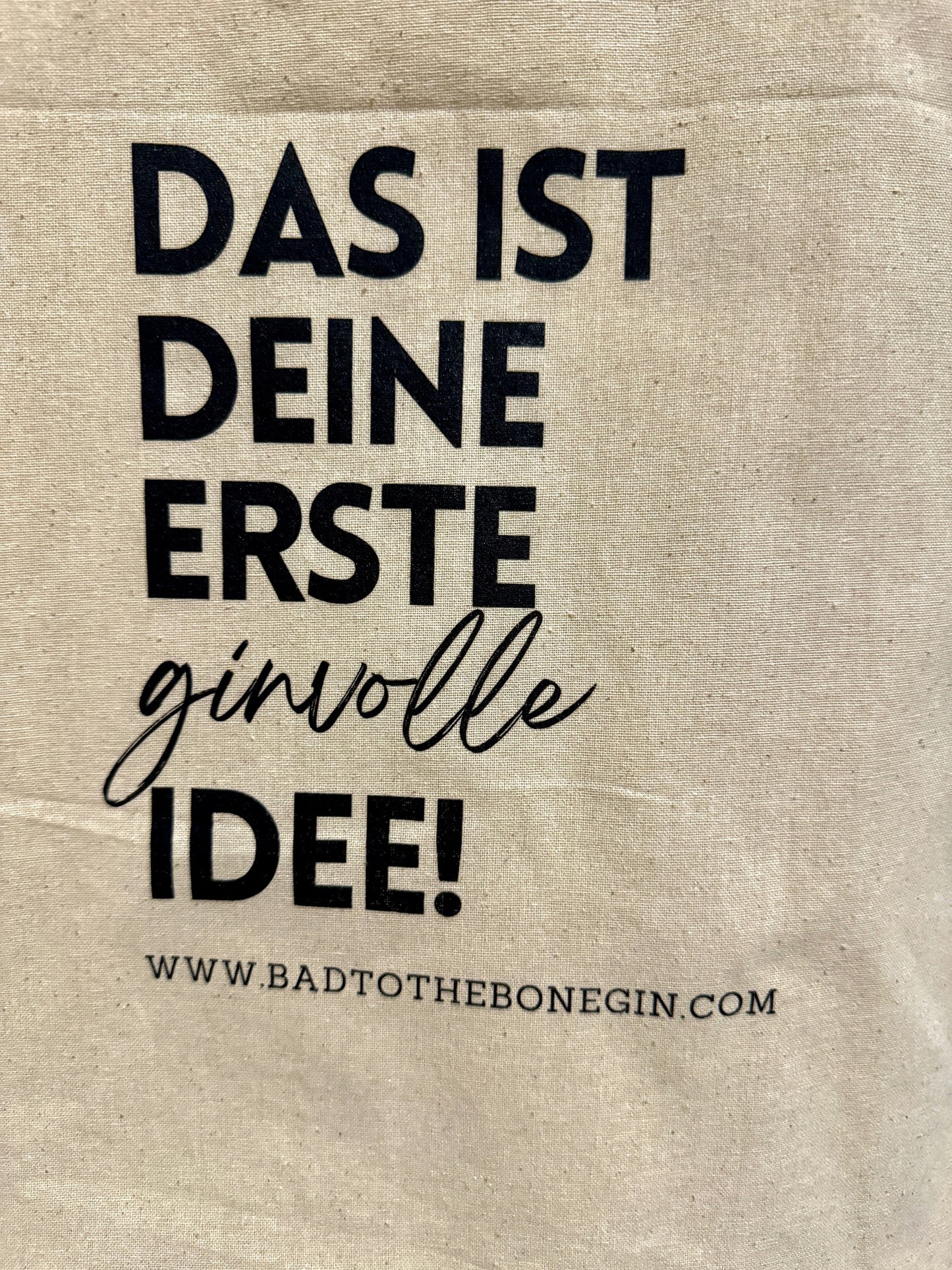 Stofftasche "Ginvolle Idee"